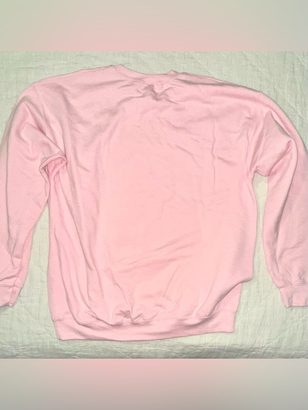 Walt Disney World Light Pink Mickey Mouse Ghost Sweatshirt Medium - Picture 3 of 3